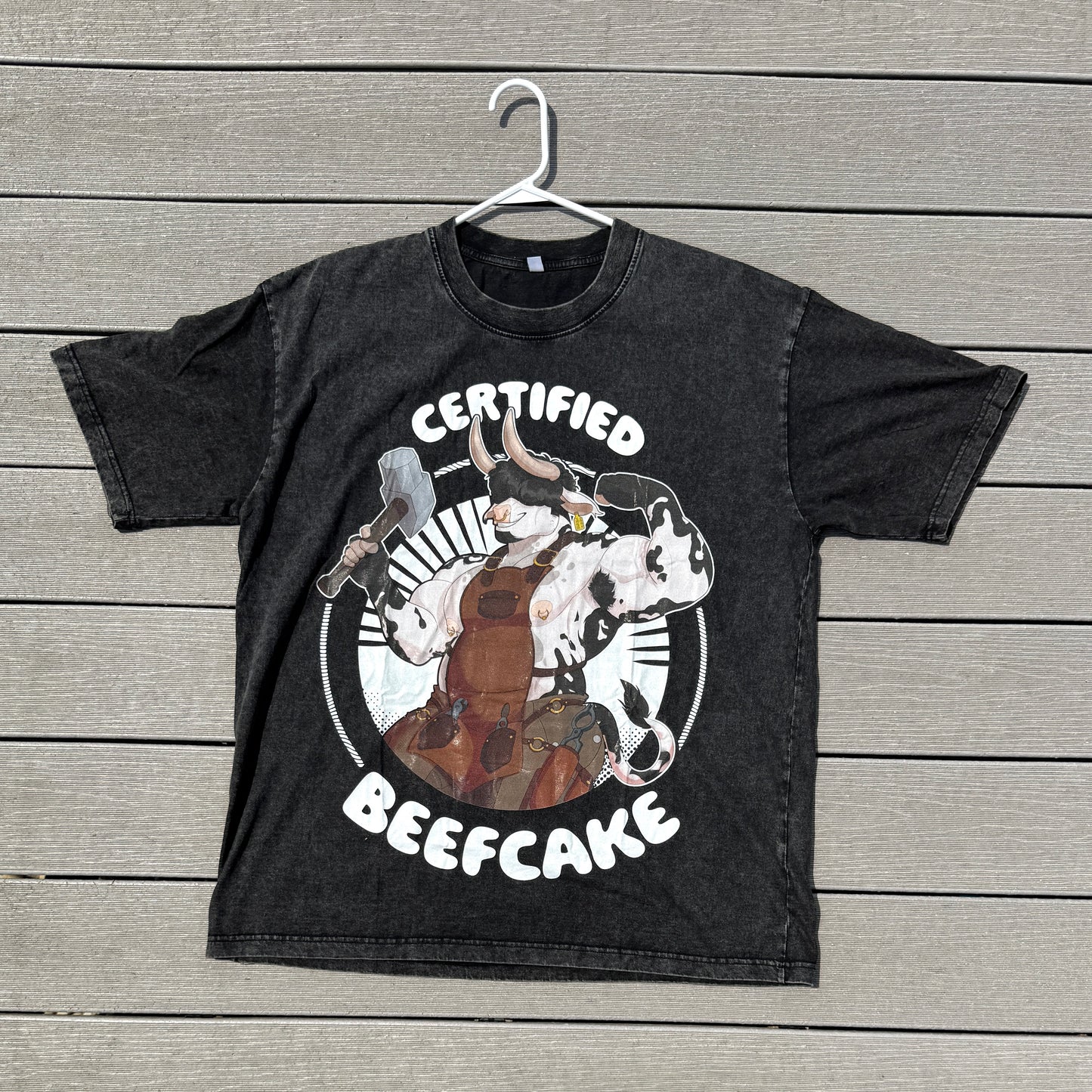 Beefcake Oversized Tee/Muscle Tank