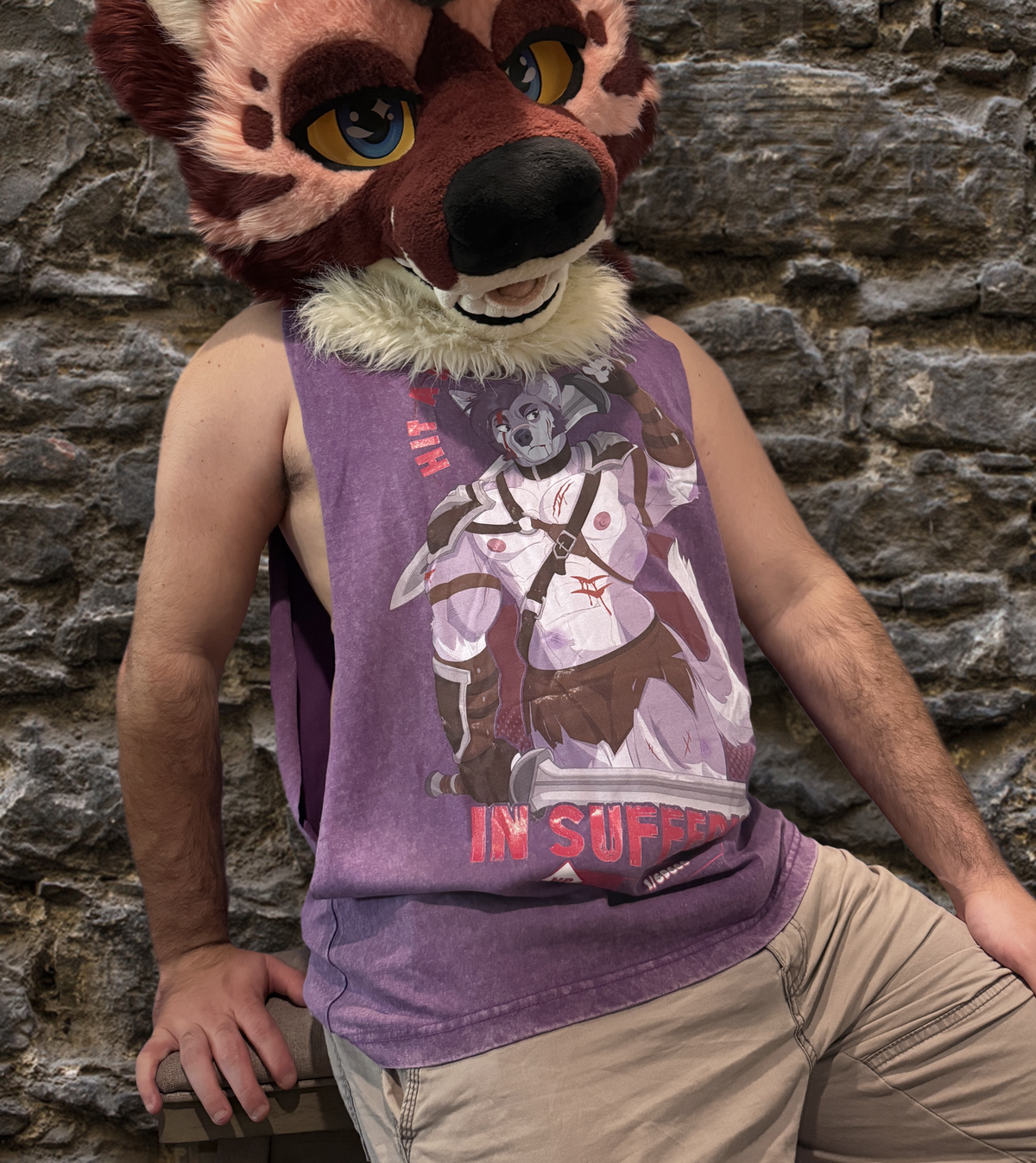 New PR Suffering Oversized Tee/Muscle Tank